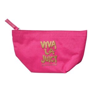 3 For 15$ Juicy Couture Vintage Hot Pink Cosmetic Bag New